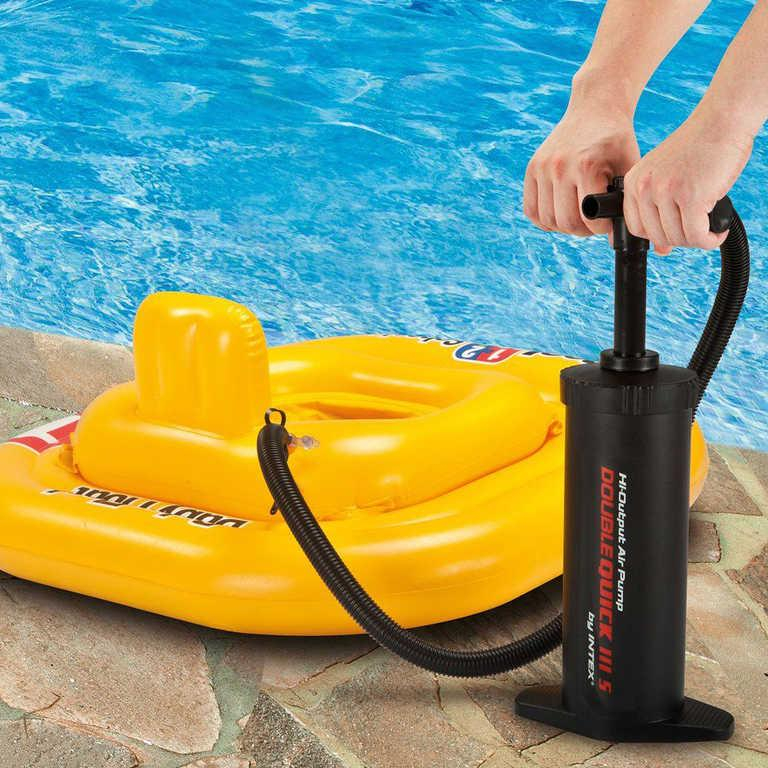 INTEX Pumpa ruční velká dvojčinná 37cm pro nafukovačky 68605