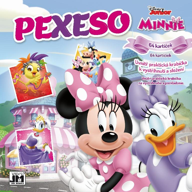 Pexeso v sešitu Minnie