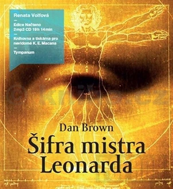 Renata Volfová : Šifra mistra Leonarda (Dan Brown), MP3-CD