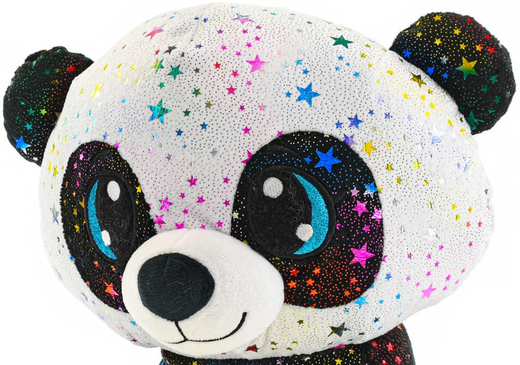 PLYŠ Medvídek Panda Rainbow Star Sparkle 24cm *PLYŠOVÉ HRAČKY*