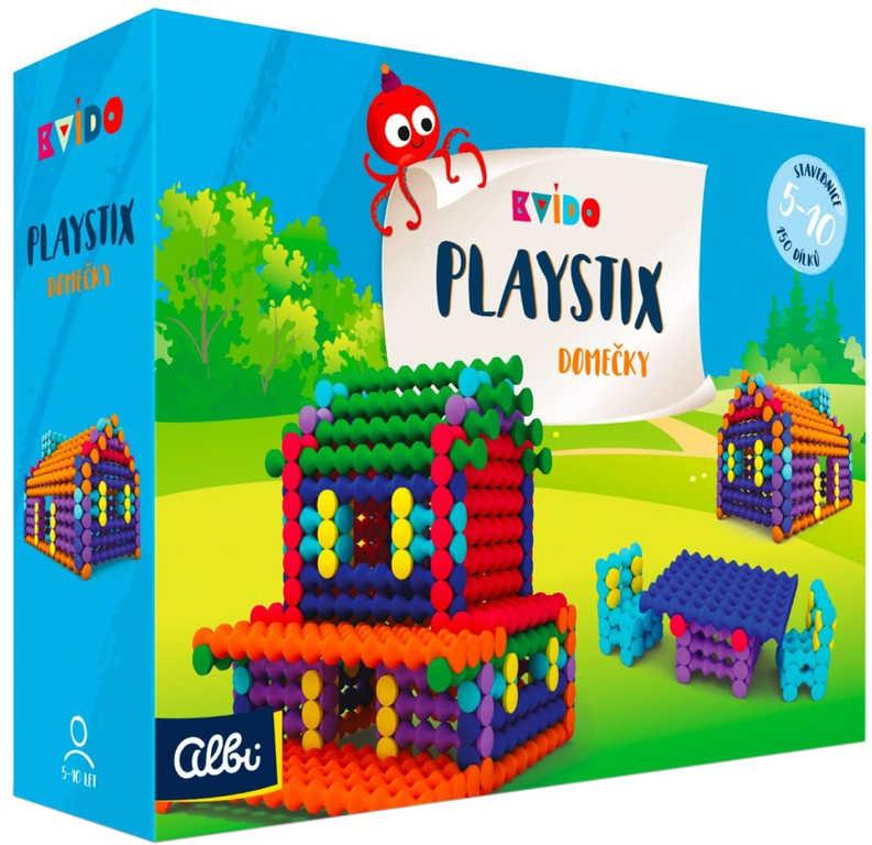 ALBI Kvído Playstix Domečky 150 dílků STAVEBNICE