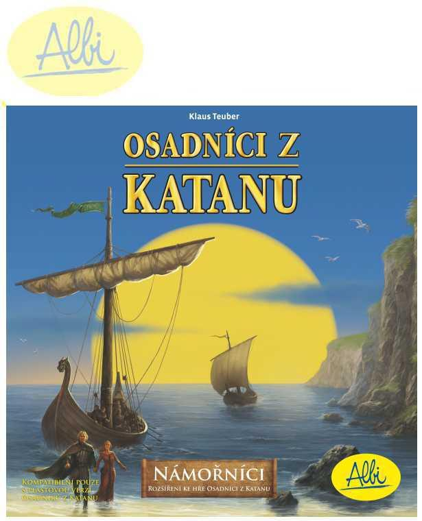 ALBI HRA Osadníci z Katanu - Námořníci *SPOLEČENSKÉ HRY*