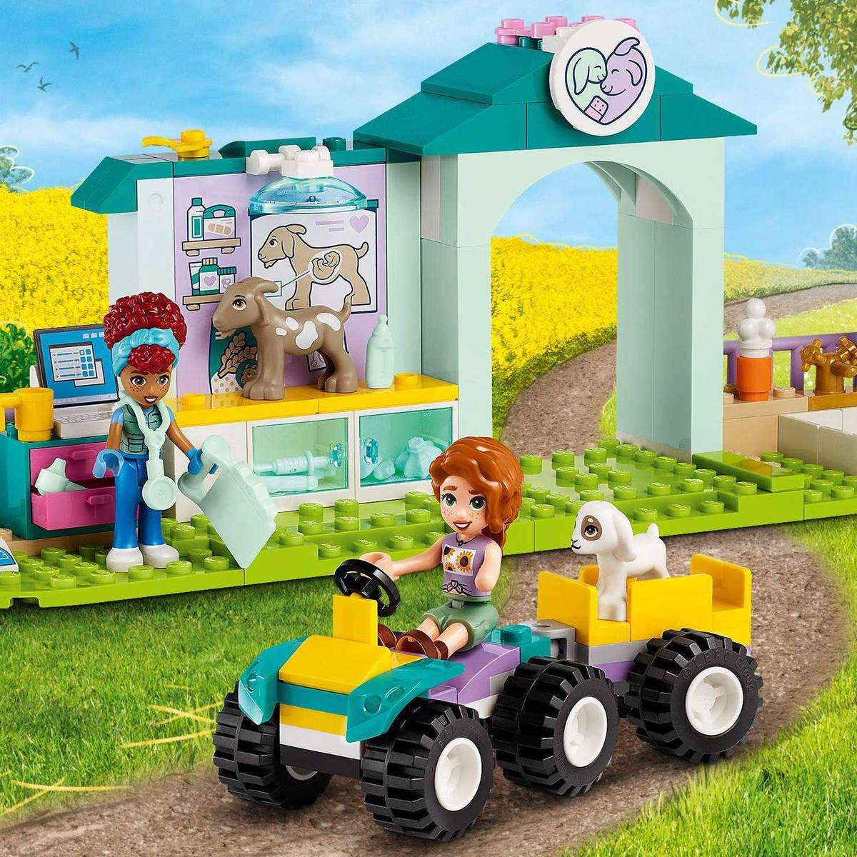 LEGO FRIENDS Veterinární klinika pro zvířátka z farmy 42632 STAVEBNICE