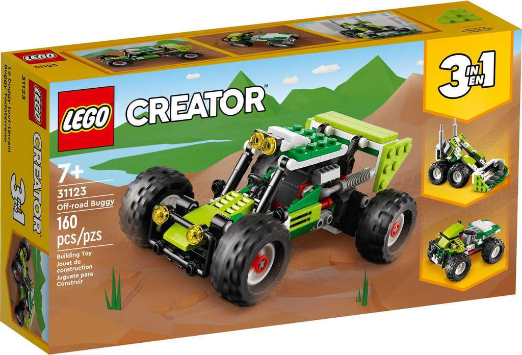 LEGO CREATOR Auto terénní bugina 3v1 31123 STAVEBNICE