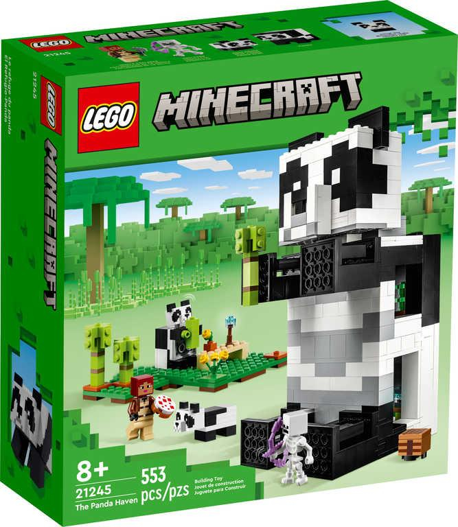 LEGO MINECRAFT Pandí útočiště 21245 STAVEBNICE