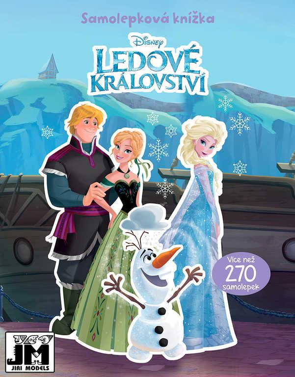 JIRI MODELS Knížka samolepková Frozen 2 (Ledové Království) 270 samolepek