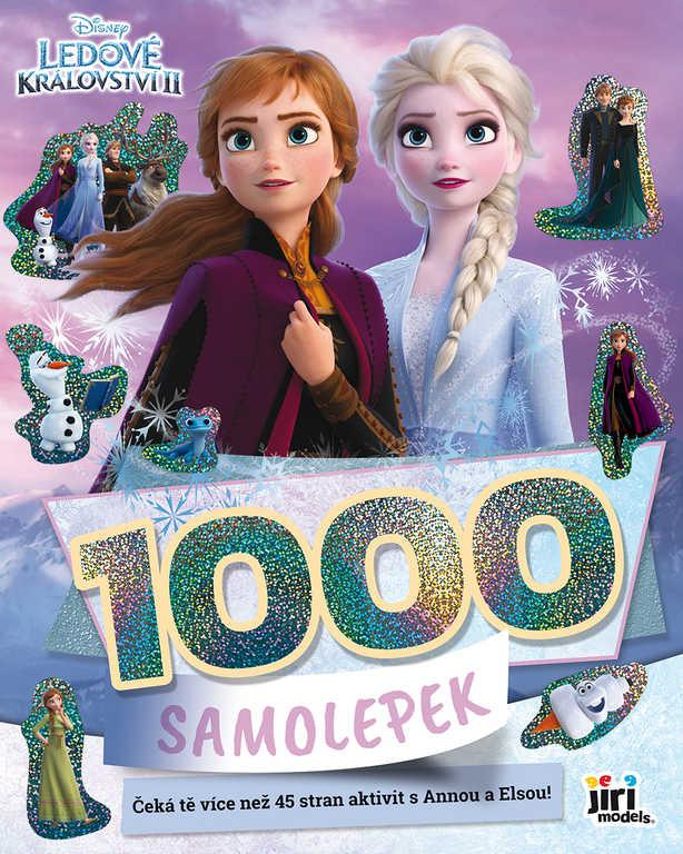 JIRI MODELS 1000 samolepek s aktivitami Frozen 2 (Ledové Království)