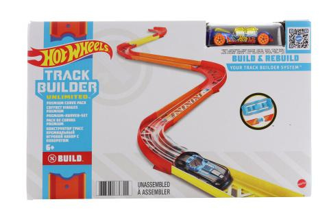 Hot Wheels Track Builder Set pro stavitele - zatáčky GLC88