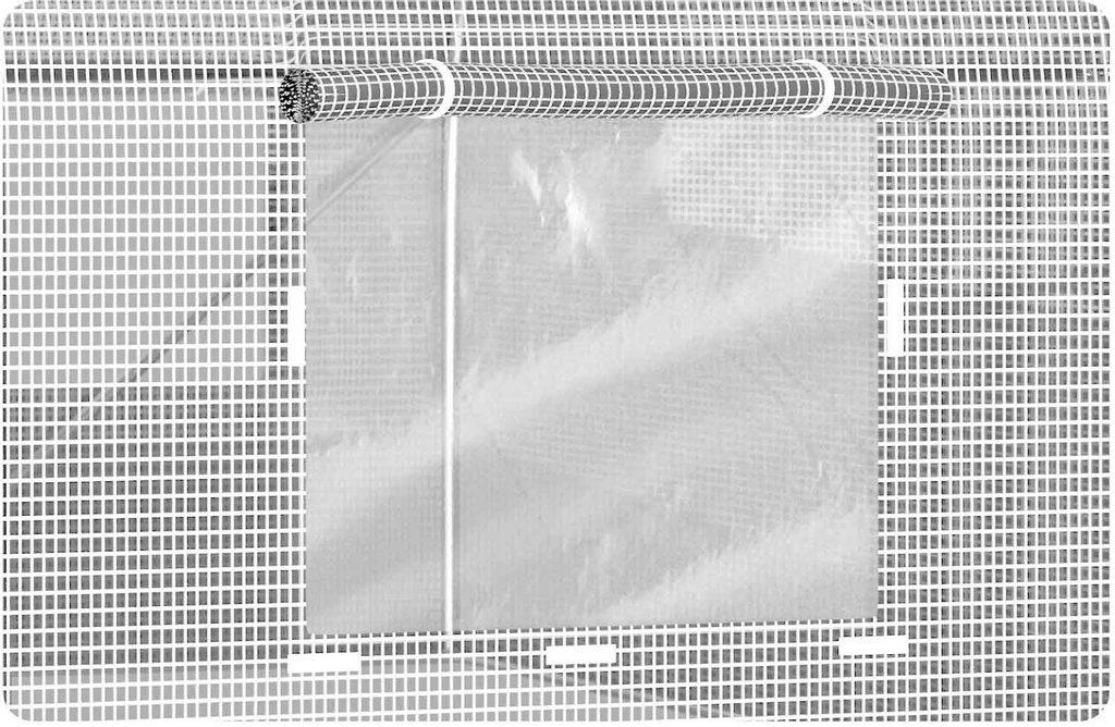 Fólie na zahradní tunel 2x3,5m (7m2) bílá Plonos