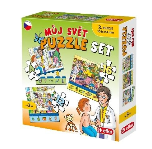 Puzzle set MŮJ SVĚT