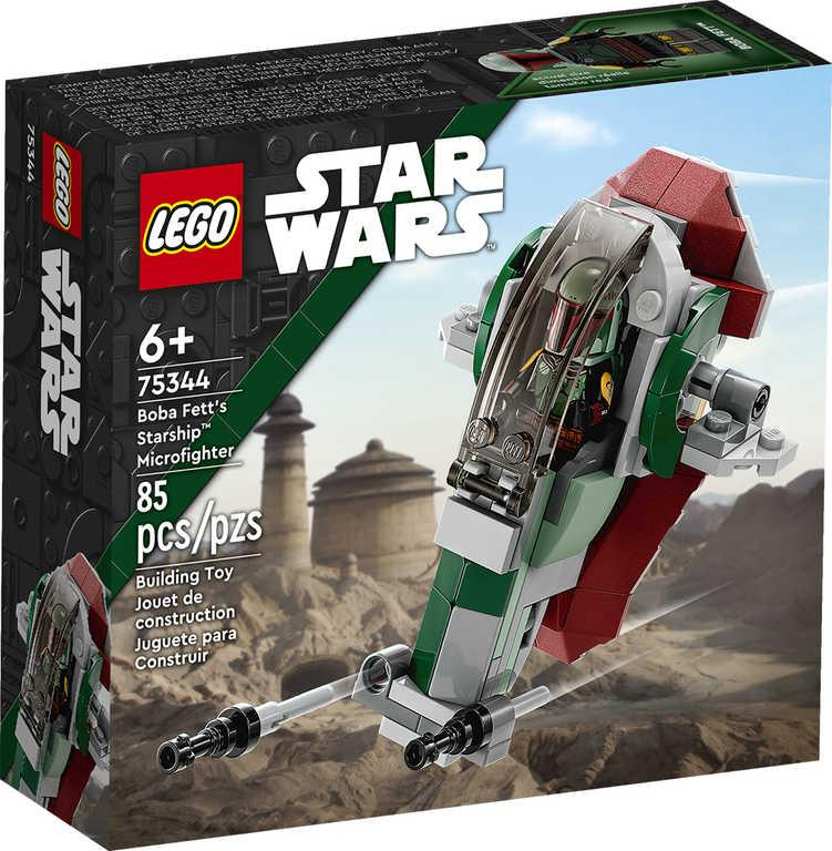 LEGO STAR WARS Mikrostíhačka Bob Fetta 75344 STAVEBNICE