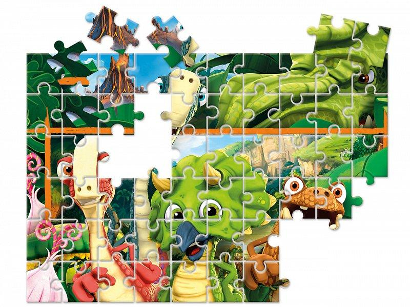 Puzzle 60 dílků - Gigantosaurus