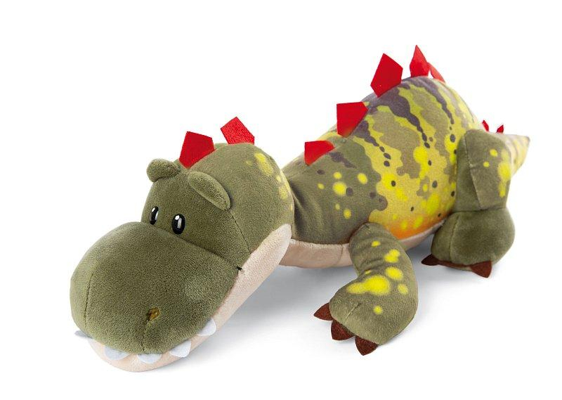 NICI plyš Dino Fossily ležící 35cm, GREEN