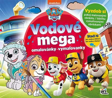 Omalovánka vodová mega Paw Patrol