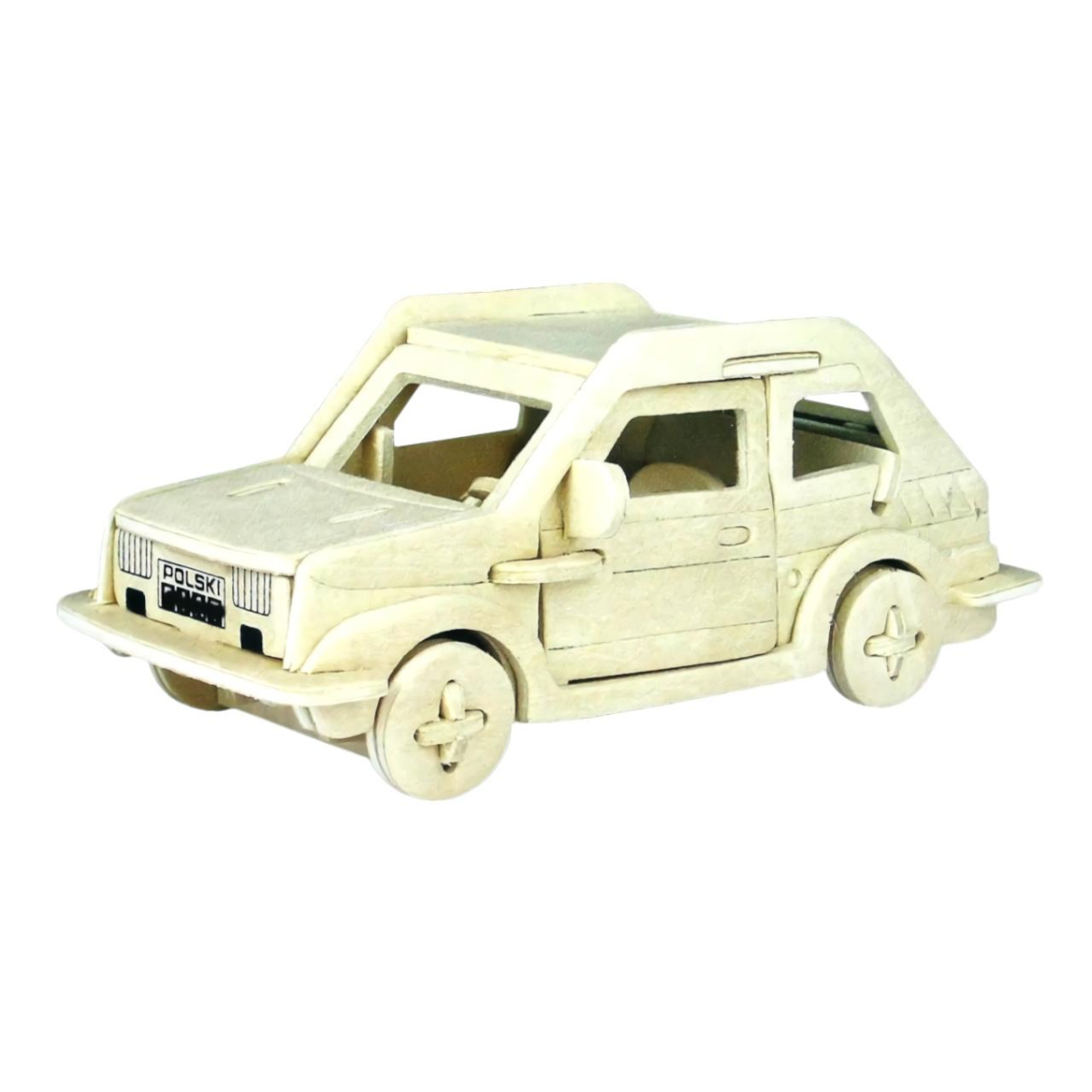 Woodcraft Dřevěné 3D puzzle Fiat 126P „Maluch“