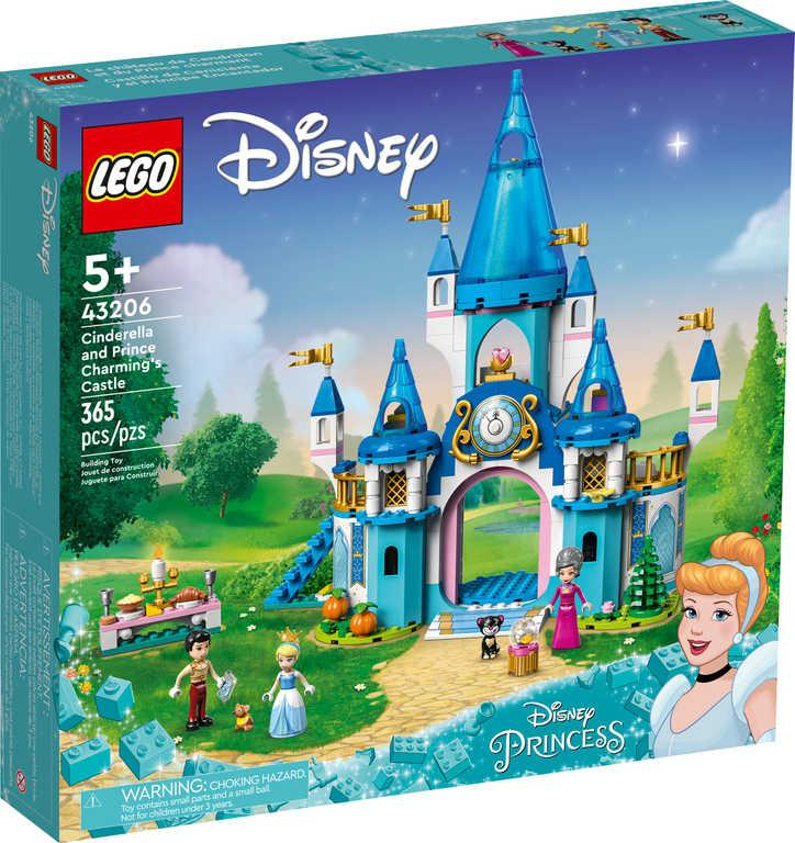 LEGO DISNEY Zámek Popelky a krásného prince 43206 STAVEBNICE