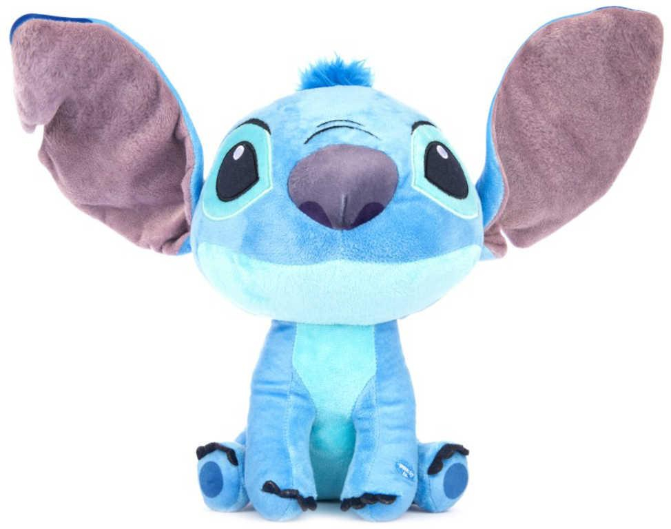 PLYŠ Stitch 28cm Disney interaktivní na baterie Zvuk *PLYŠOVÉ HRAČKY*