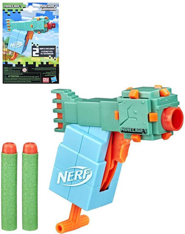 HASBRO NERF MicroShots Minecraft Guardian set blaster + 2 šipky