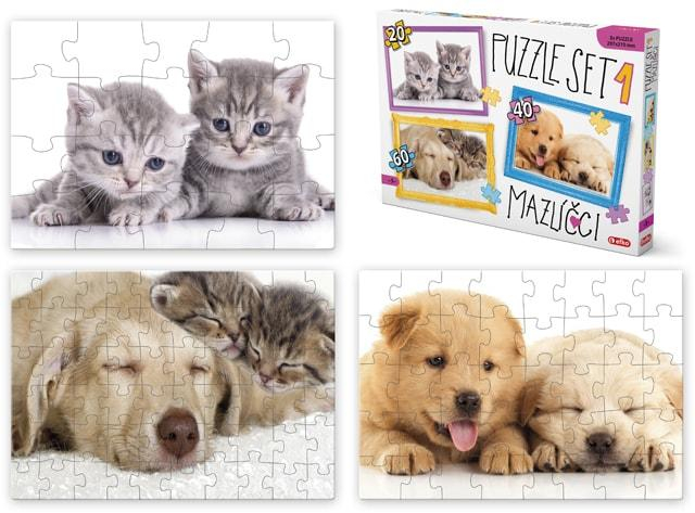 Puzzle Set 1 Mazlíčci